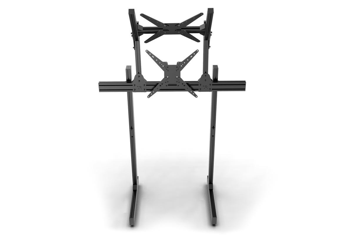 Large Freestanding Dual Monitor Stand - 1500mm / 59" Wide