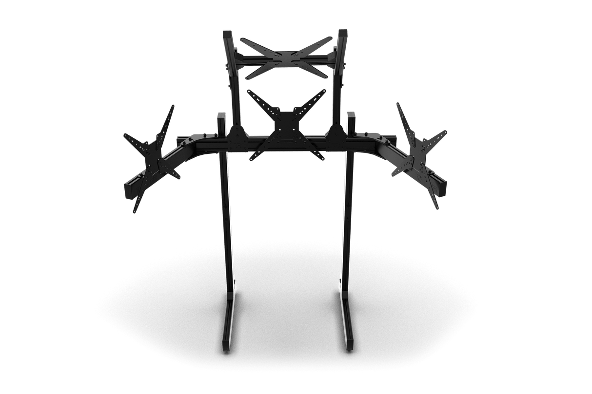 Large Freestanding Quad Monitor Stand - 1500mm / 59" Wide