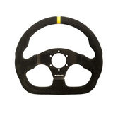 Motamec Formula Race Wheel D Shape 320mm Black Suede