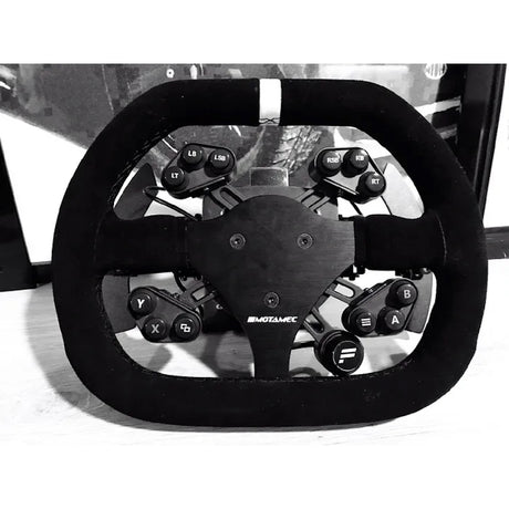 Motamec Formula Race Wheel Small Double D 270mm Black Suede