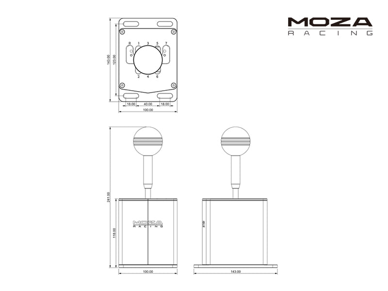 MOZA Racing HGP Shifter