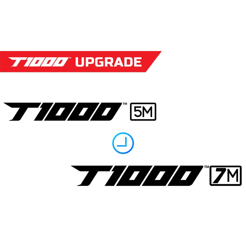 Upgrade T1000 5M to T1000 7M