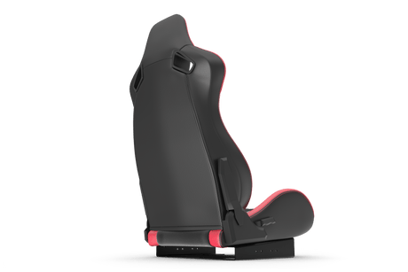 Recliner Sim Racing Seat — Premium Leather/Alcantara-Style Adjustable Seat