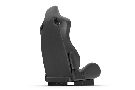 Recliner Sim Racing Seat — Premium Diamond-Stitched Leather-Style Finish