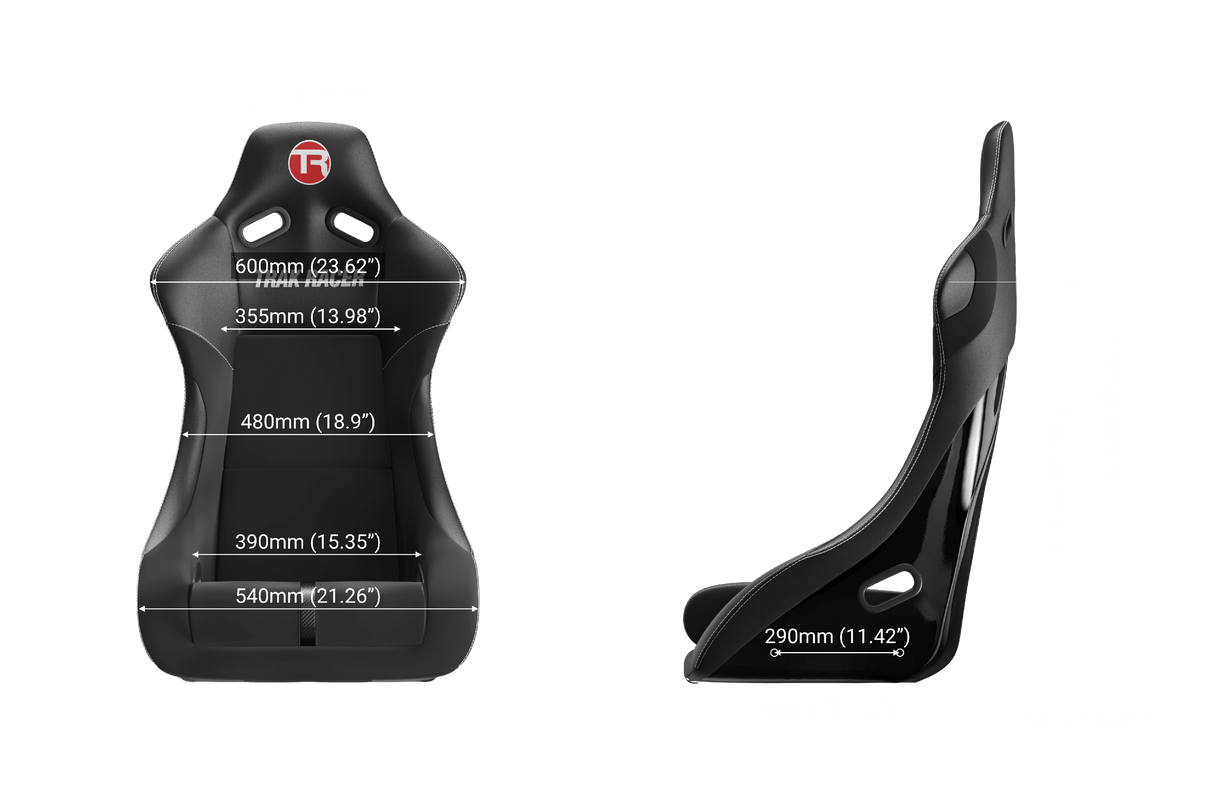 GT Rally-Pro Fixed Fiberglass Sim Racing Seat