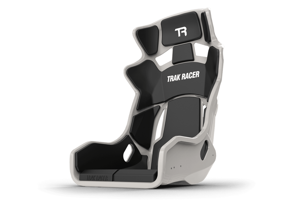 TR Series Fibreglass GT Sim Racing Seat — High Gloss Grey