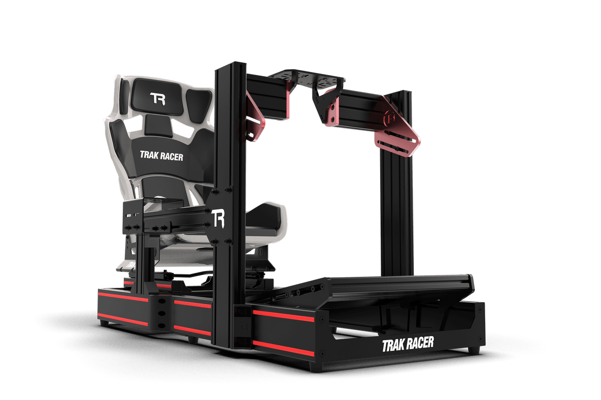 TR Series Fibreglass GT Sim Racing Seat — High Gloss Grey