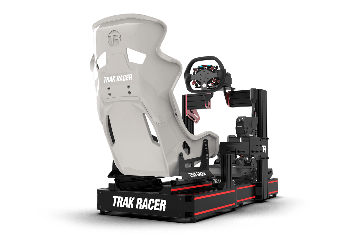 TR Series Fibreglass GT Sim Racing Seat — High Gloss Grey