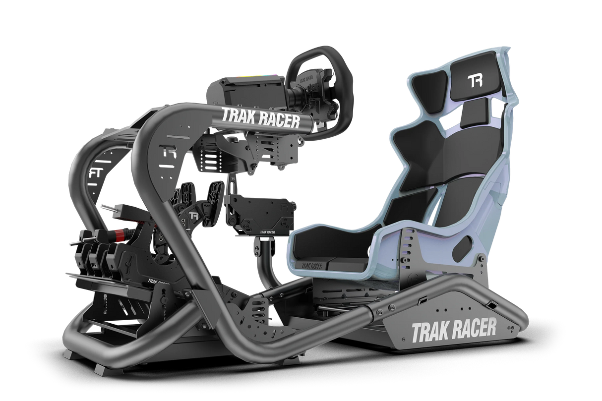 TR Series Fibreglass GT Sim Racing Seat — Pearlescent Colour-Shift Finish