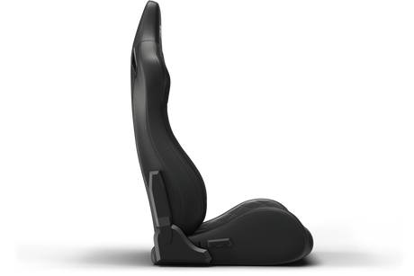 Recliner Sim Racing Seat — Premium Diamond-Stitched Leather-Style Finish
