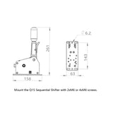 SIMAGIC Q1S Sequential Shifter - Screenless