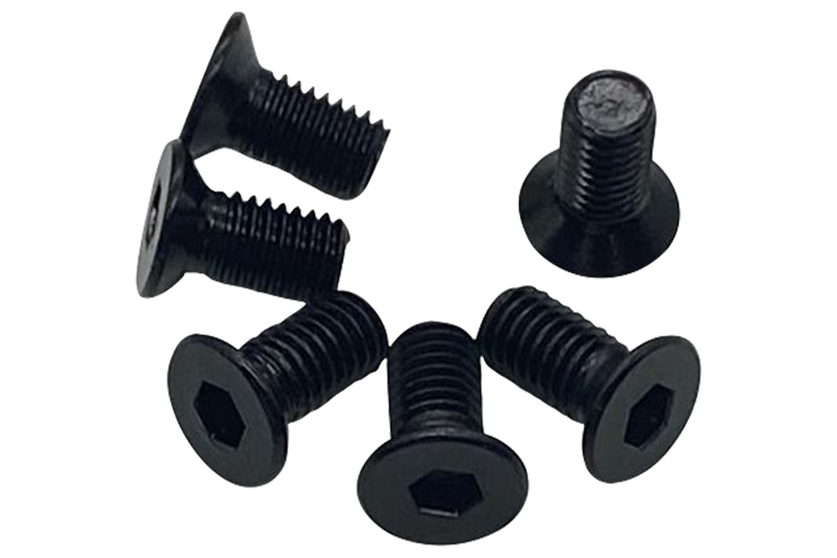 M8 X 16mm Counter Sunk Screws - Set of 6