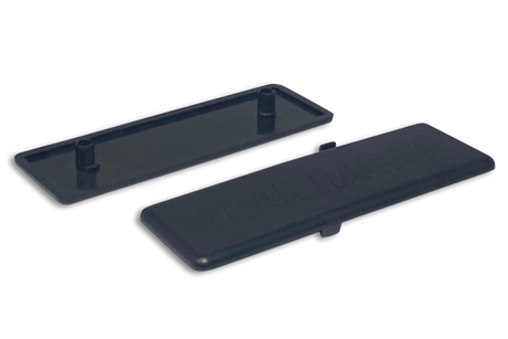 120 X 40mm Plastic Extrusion End Cap - Pack of 2