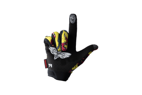 Trak Racer Multi-Use Sim Racing Gloves - Yellow