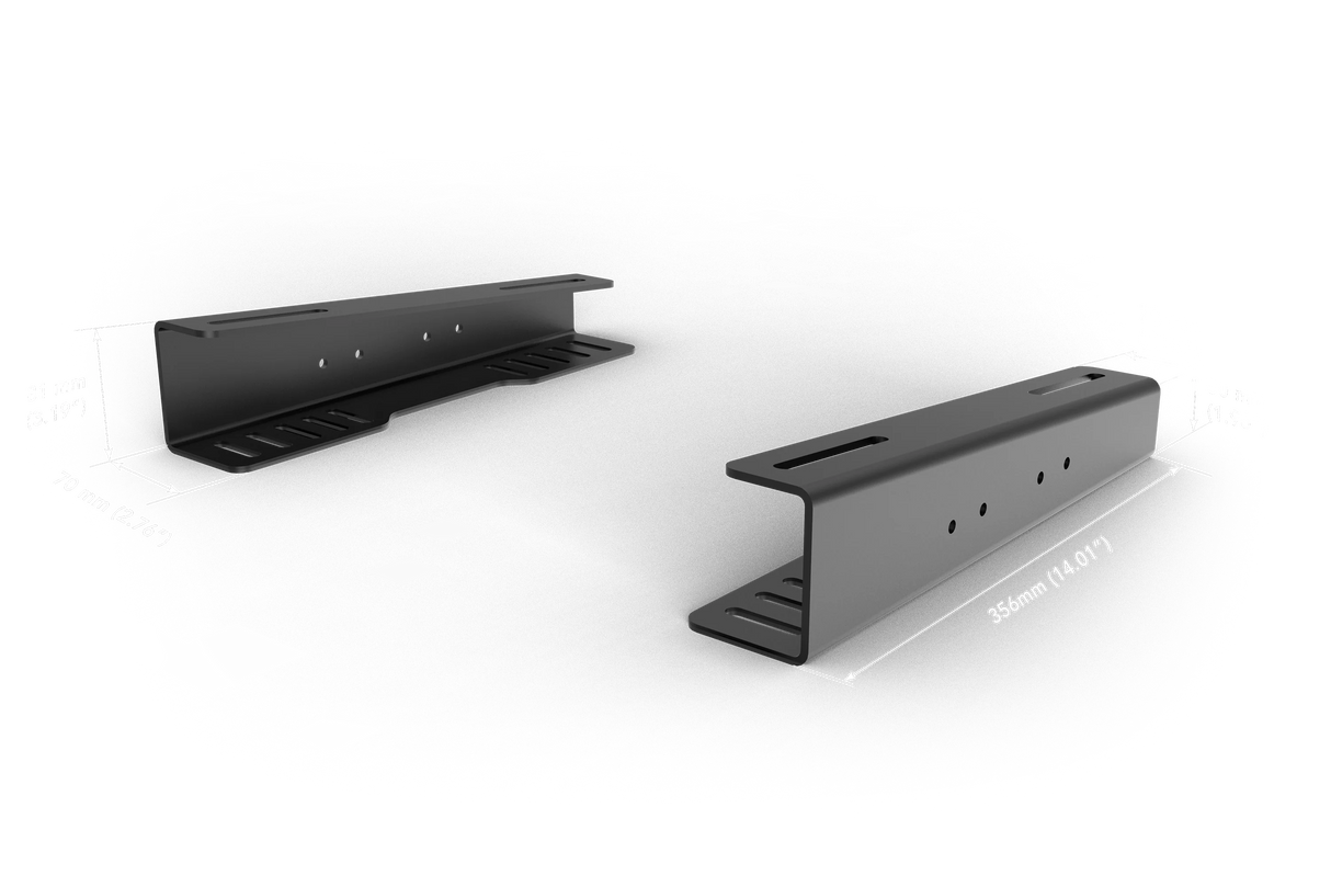 Seat Bracket Set for Recline Seats (no Angle Adjustment)