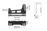 O/S Seat Bracket for GT/Formula Seating Position