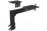 Flight Sim Control Mounts with 1 Side Support for all Aluminum Cockpits