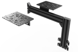 Flight Sim Control Mounts with 1 Side Support for all Aluminum Cockpits