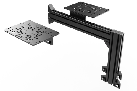 Flight Sim Control Mounts with 1 Side Support for all Aluminum Cockpits