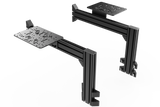Flight Sim Control Mounts with 2 Side Supports for all Aluminum Cockpits