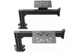 Flight Sim Control Mounts with 2 Side Supports for all Aluminum Cockpits