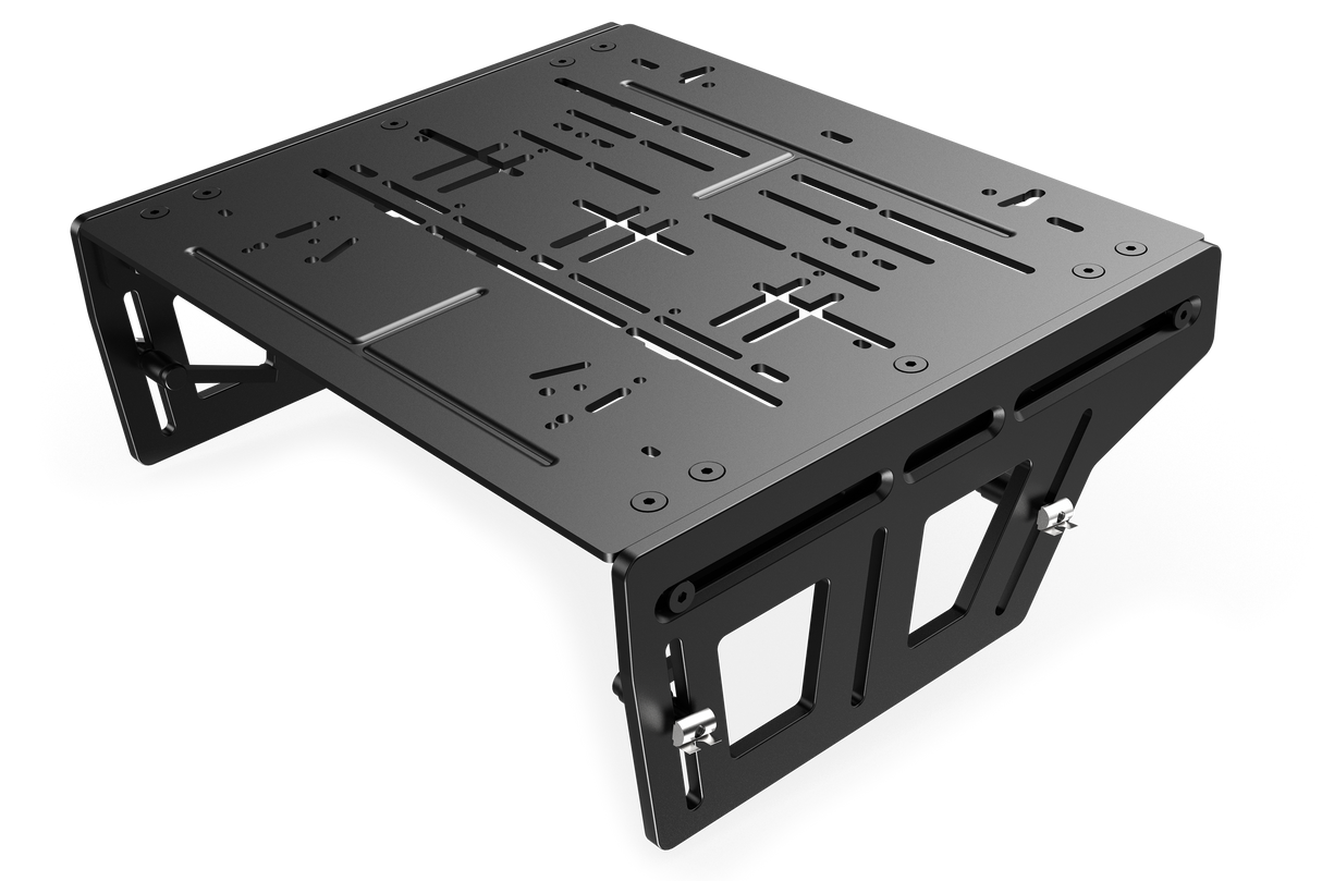 Universal TR-One Pedal Mounting System including Pre-Drilled Pedal Plate