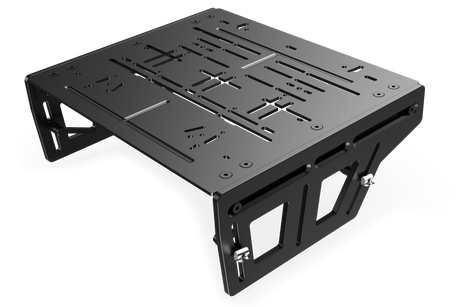 Universal TR-One Pedal Mounting System including Pre-Drilled Pedal Plate