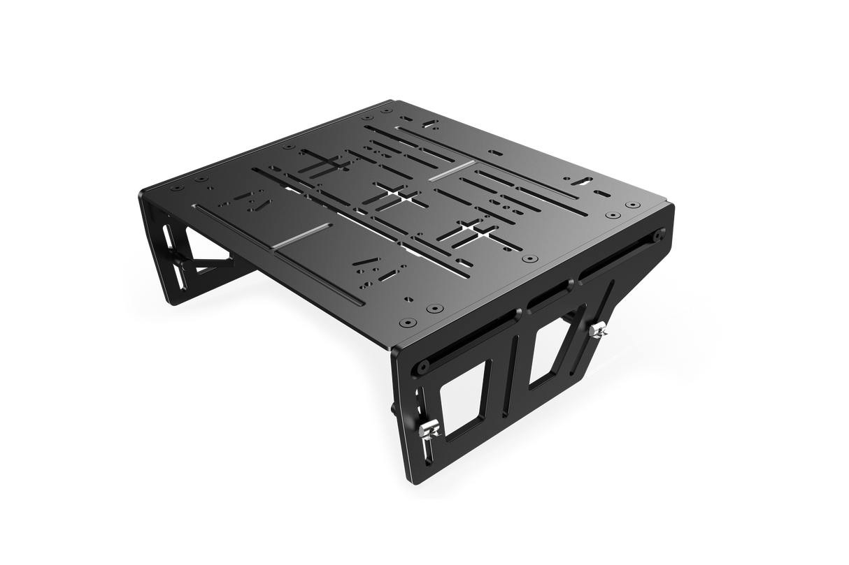 Universal TR-One Pedal Mounting System including Pre-Drilled Pedal Plate