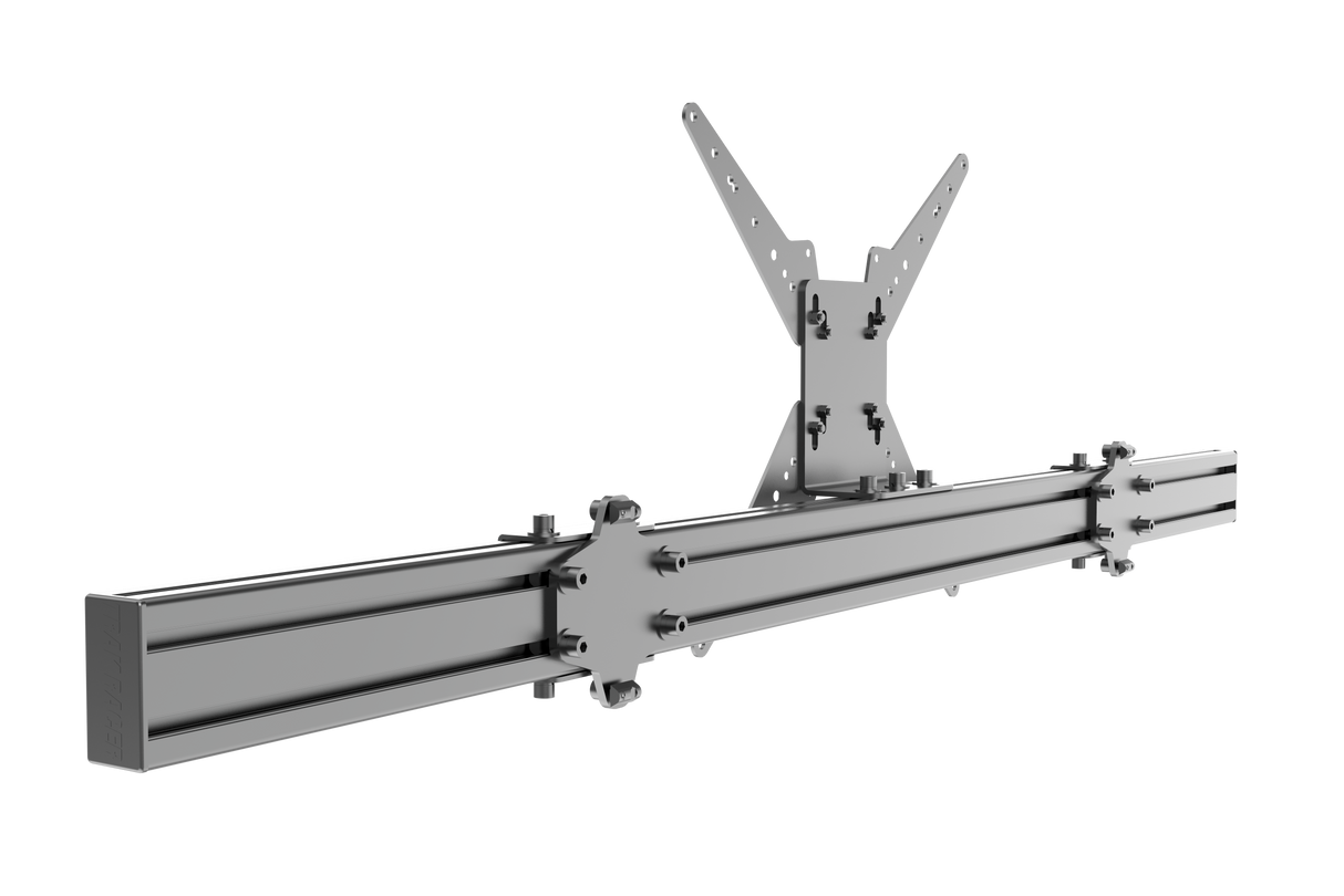 Large Monitor Stand Center Piece with Vesa Mount - 1500mm / 59" Wide