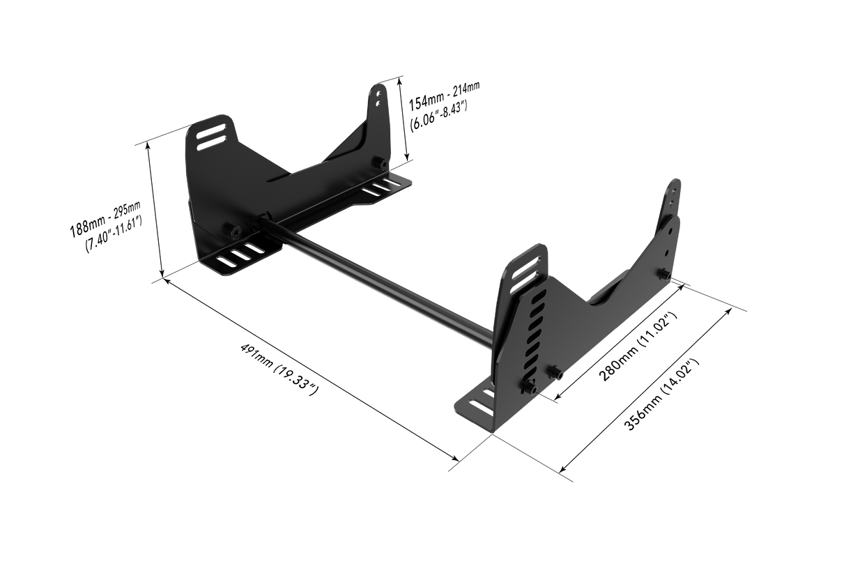 Adjustable Seat Brackets for Bucket Seats