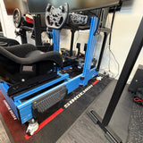 Asetek Forte Formula Turnkey Racing Simulator - Porsche Blue