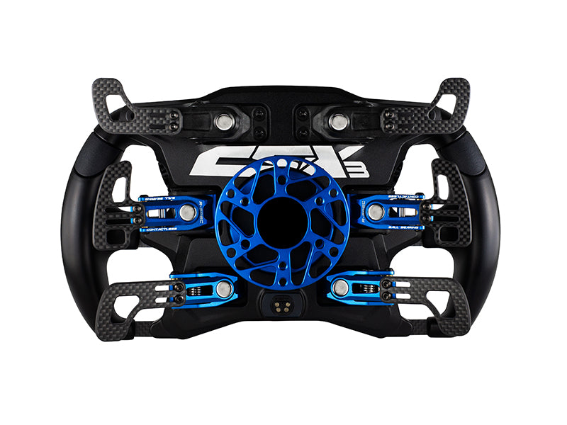 Cube Controls CSX-3 Steering Wheel Blue / 6