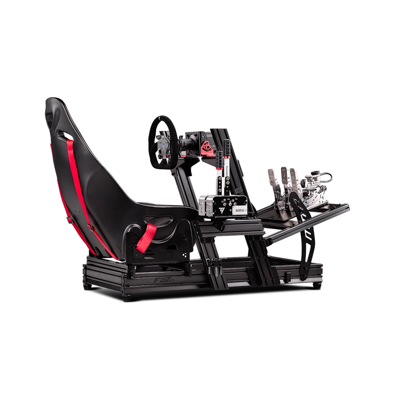 F-GT Elite Aluminium Simulator Cockpit - Front & Side Mount Edition