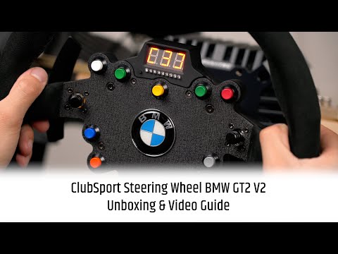 Fanatec ClubSport Steering Wheel BMW M3 GT2 V2 – SIM Demon