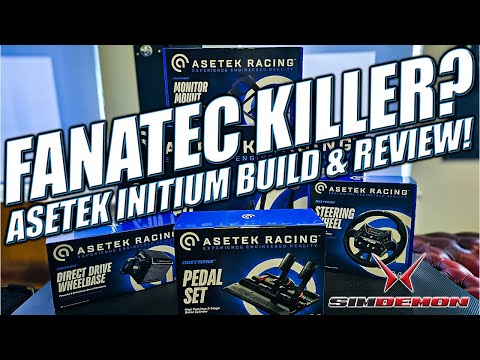 Asetek Initium Turnkey Racing Simulator