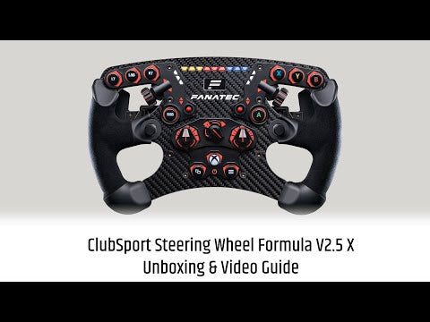 Fanatec ClubSport Steering Wheel Formula V2.5 X