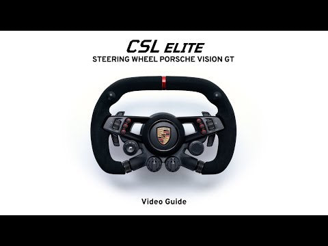 Fanatec CSL Elite Steering Wheel Porsche Vision GT