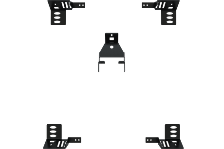 5-Piece Surround Speaker Bracket Set for RS6 & Universal Extruded Aluminium Sim Rigs
